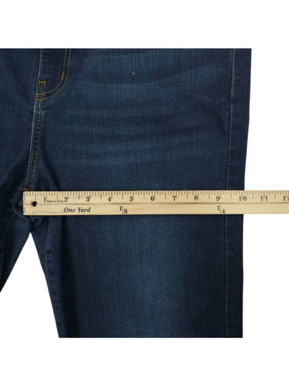 Judy Blue Jeans 2XL Skinny Dark Wash Stretch High Rise Denim Plus Size 8390 - Picture 6 of 16
